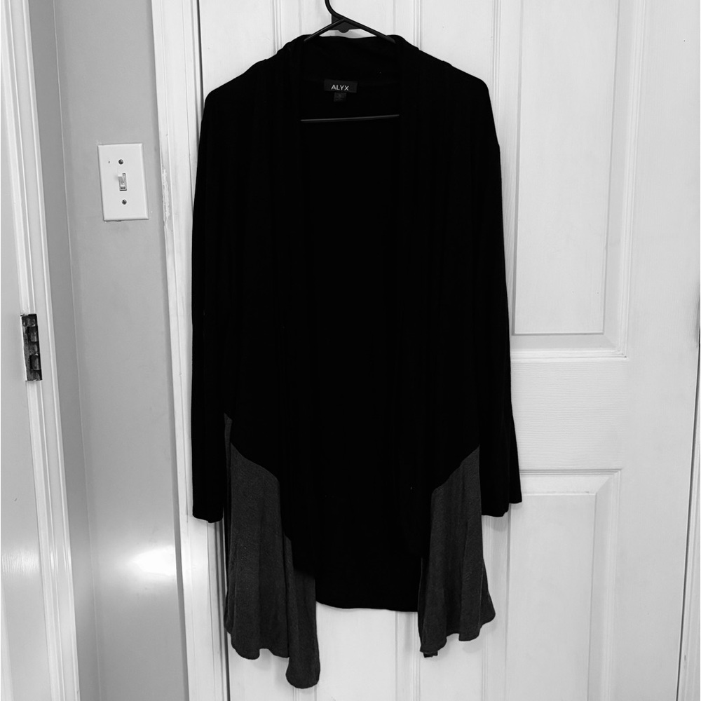 ALYX Open Front Drapey Longer Length Cardigan